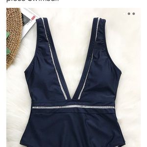 One piece bathing suit
